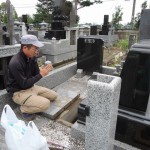 今日は、群馬県太田市高林西町にて、お墓の解体工事です。