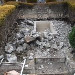 高崎市営八幡霊園にて、お墓の解体工事がありましたので、ご紹介いたします。